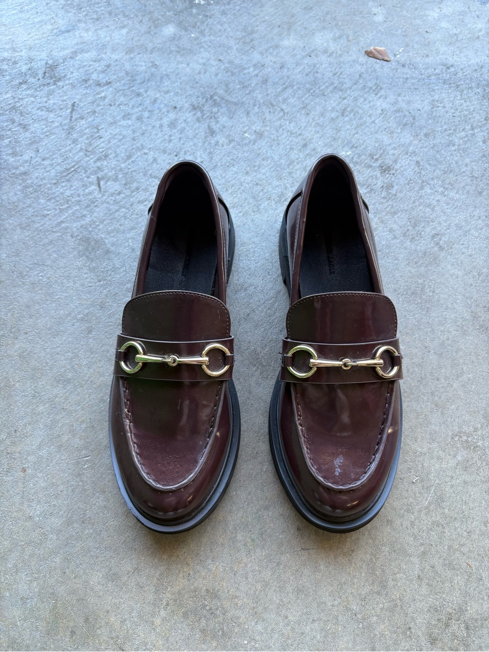Women’s Brown Leather Bit Loafers